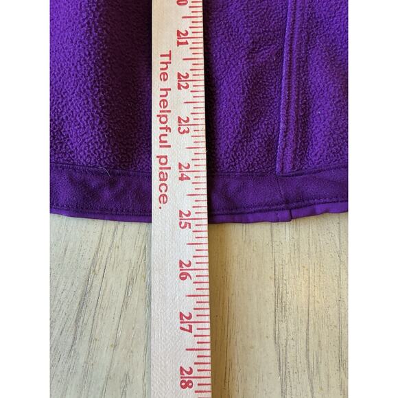 THE NORTH FACE Winter Jacket Womens L Purple Full Zip Windwall Outdoor Gorpcore - Picture 6 of 16
